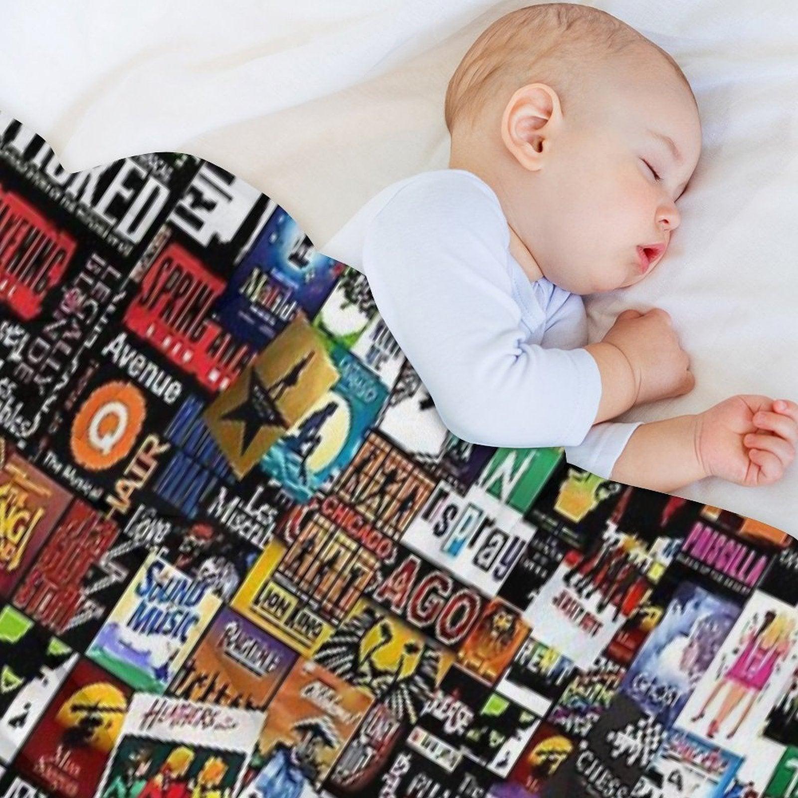 Collage II Musical Throw Blanket