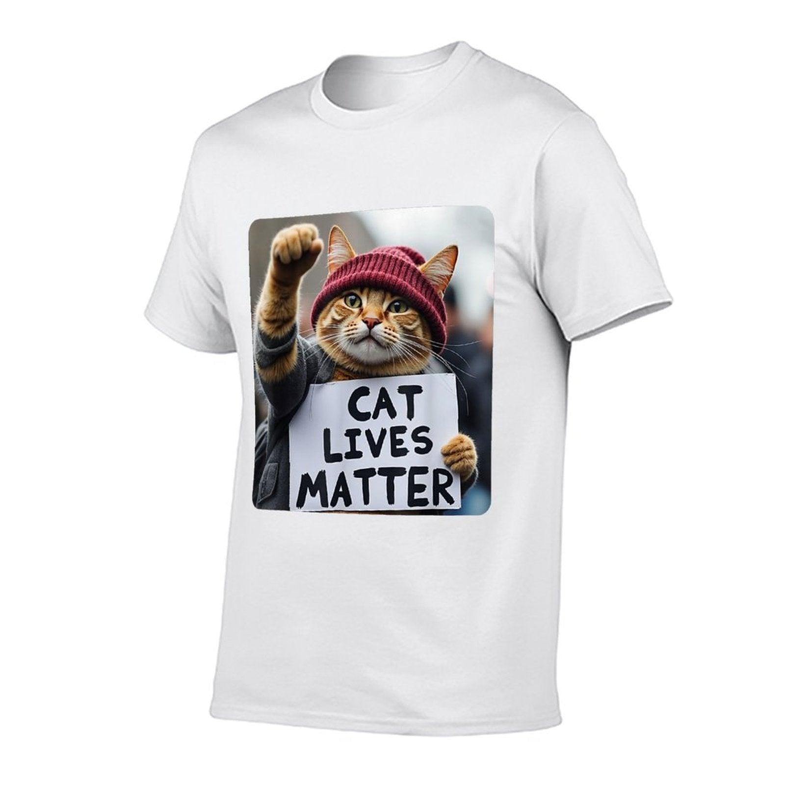 Donald Trump 2024 Cats, Cat Lives Matter Trump  Lightweight T-Shirt