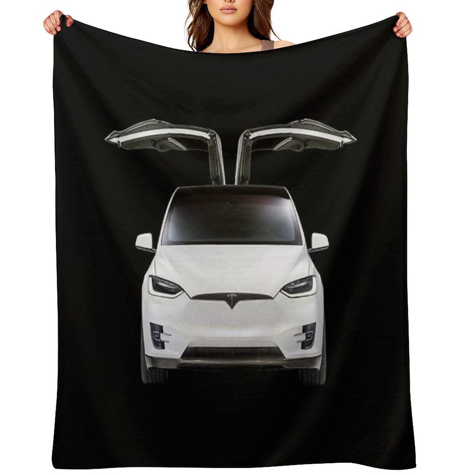 Model X, Tesla Model X Throw Blanket
