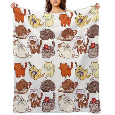 Kitty Falls Lightweight Throw Blanket