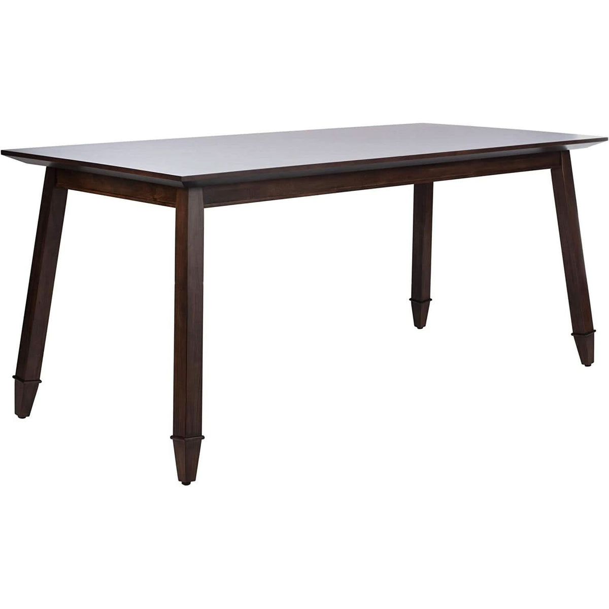 Brayson Walnut Rectangular Dining Table 67 Inch Wide