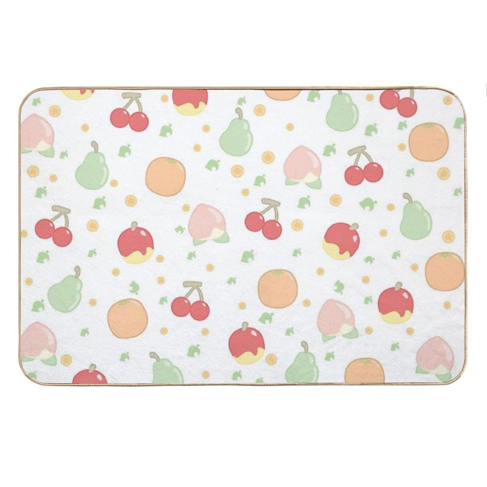 Fruit Pattern Bath Mat