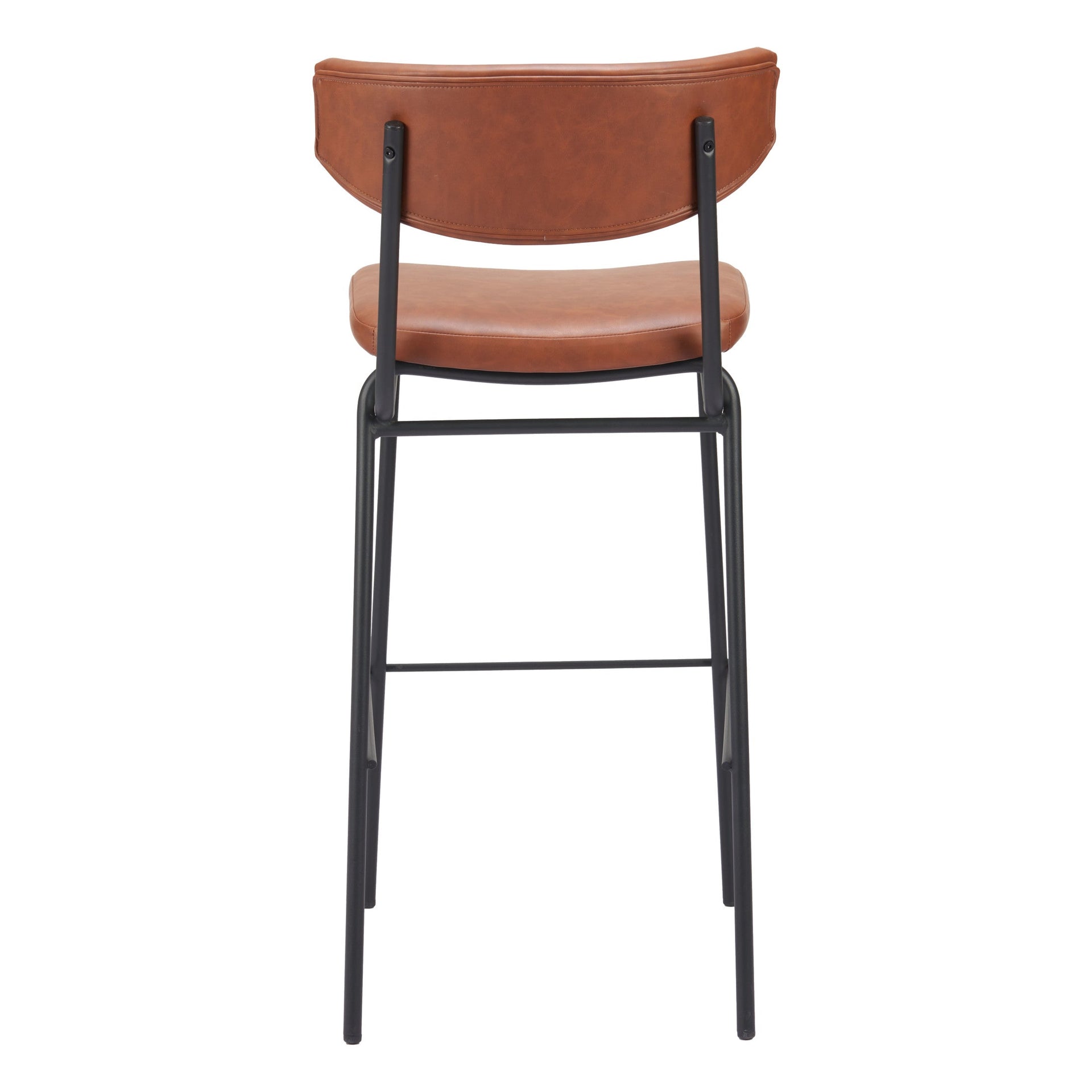 Charon Barstool (Set of 2) Vintage Brown