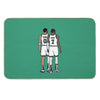Jayson Tatum And Jaylen Brown Back-To Bath Mat