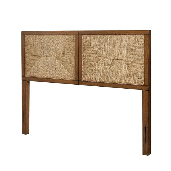 Seagate Handcrafted Seagrass Headboard Queen by INK+IVY - Gifts for You 'n Me