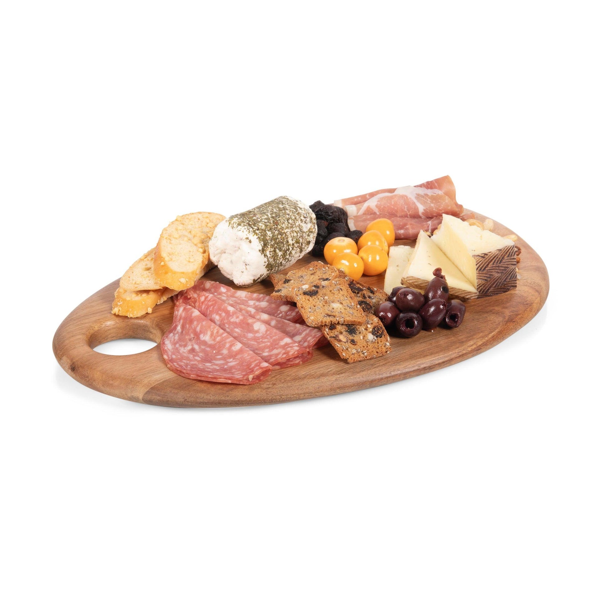 Pebble Shaped Acacia Serving Board 15