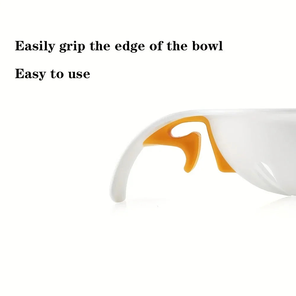 Egg Yolk Separator - White Plastic Filter
