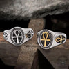 Egyptian Ankh Stainless Steel Ring