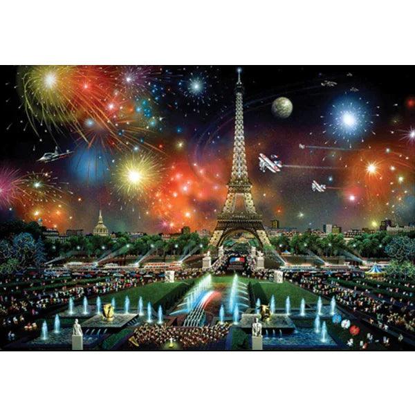 Alexander Chen - Eiffel Tower (FB) (UNFRAMED) - Gifts for You 'n Me