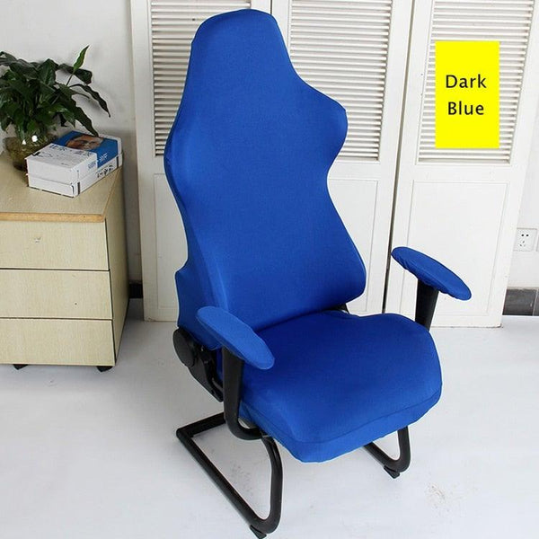 Elastic Chair Armrest Pads Chair Cover Warm Computer Chair Covers For Office Slipcover For Gaming Armchair  Washable Spandex Kitchen Chair Covers for Dining Room Christmas Decoration Holiday Party