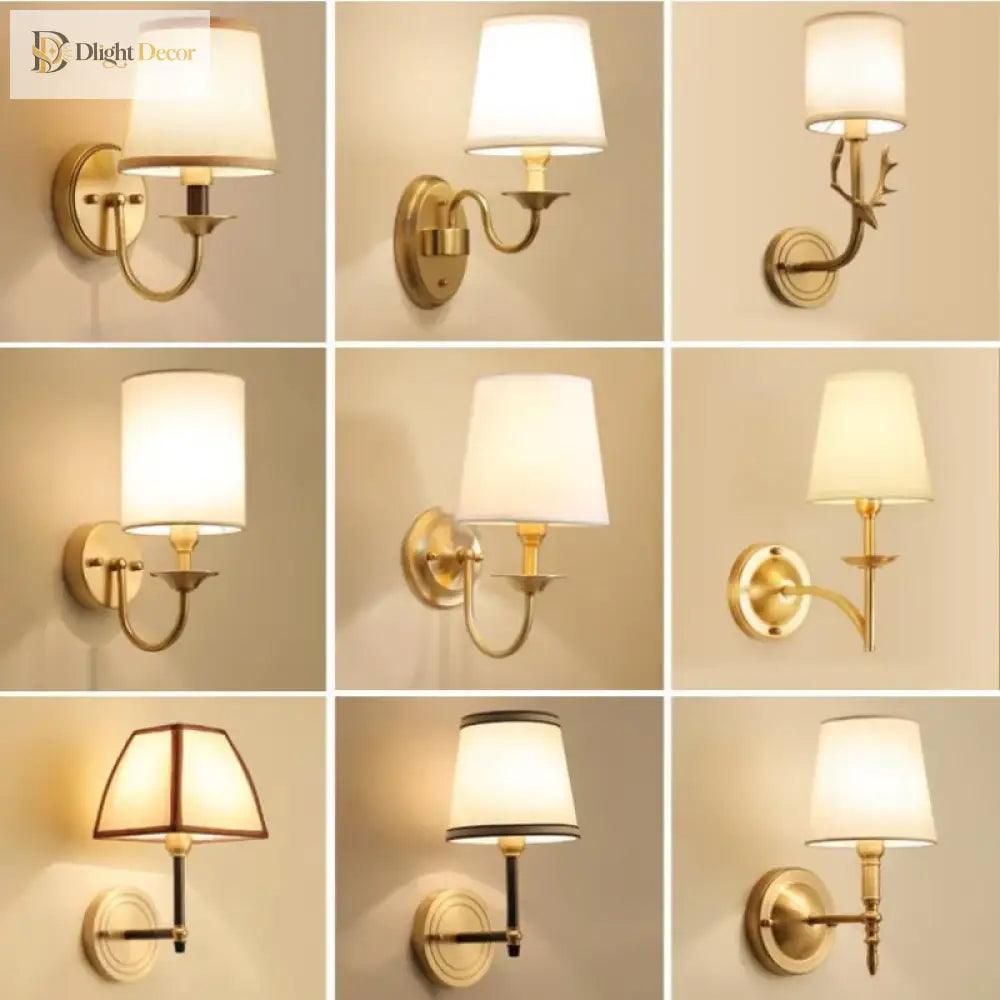 Eleanor Modern Copper Wall Sconce | Bedroom Home Lighting
