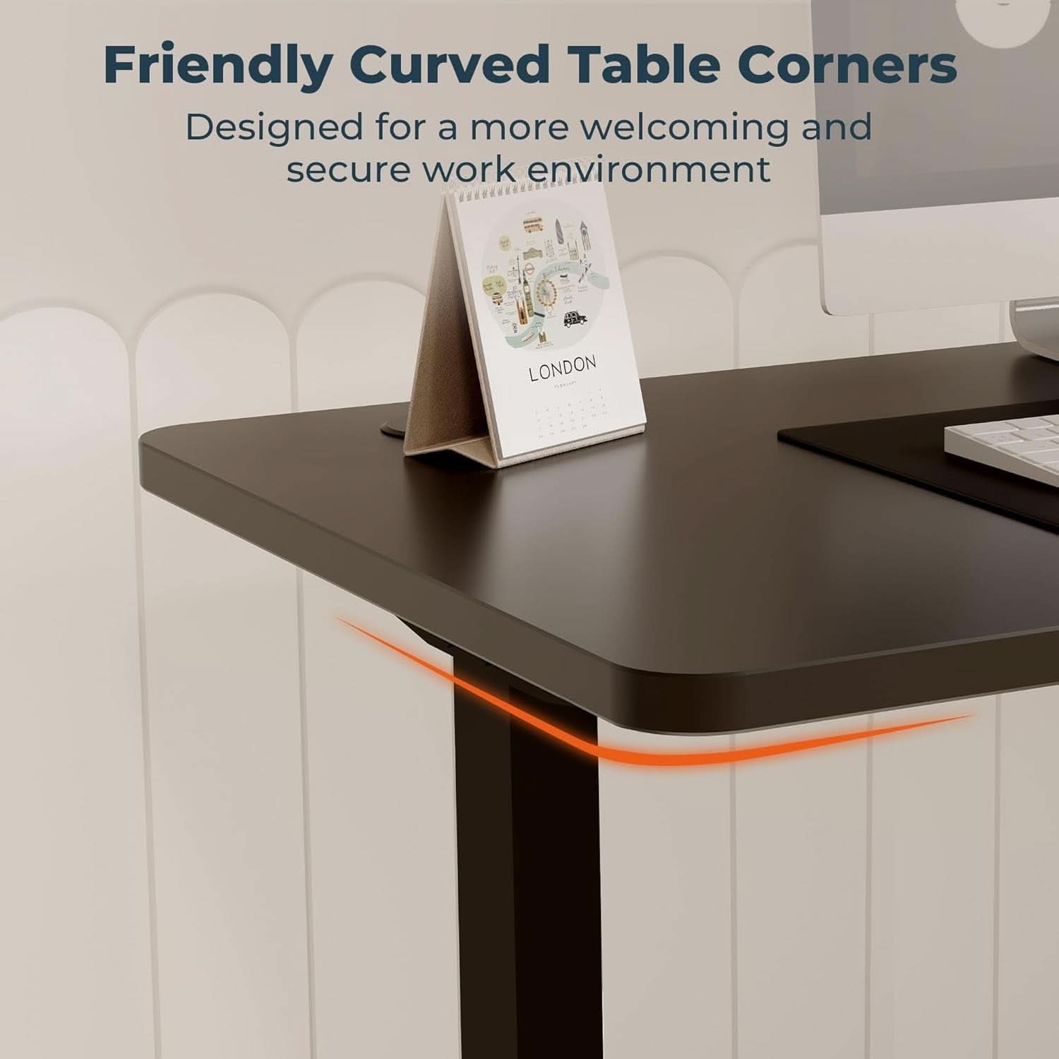 Electric Dual Motor Standing Desk with Adjustable Height