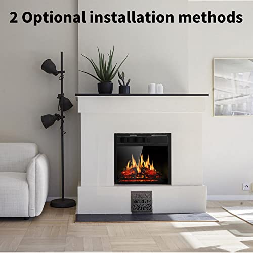 20 Inch Electric Fireplace Insert M1804,M1804C Kismile