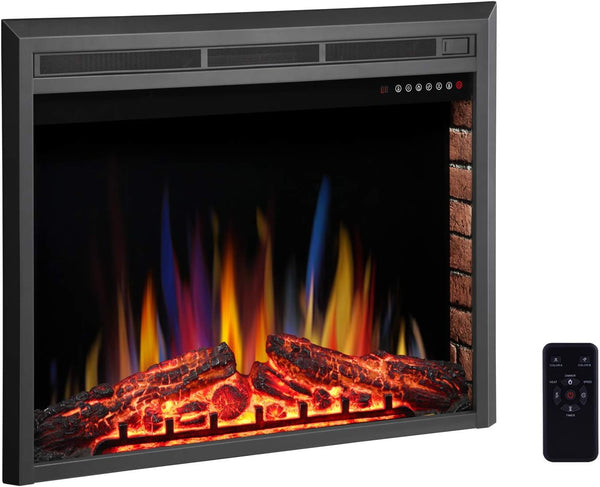 Electric Fireplace Insert Adjuatble Flame Colors 936A,939A,936BXB,939BXB Kismile