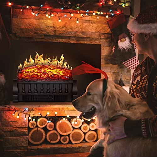 Electric Fireplace Log Set Heater L250,L360 Kismile