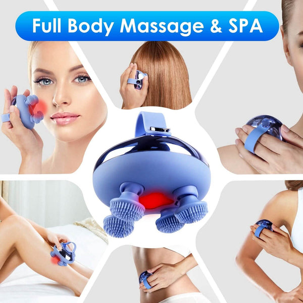 Electric Rechargeable Scalp Massager