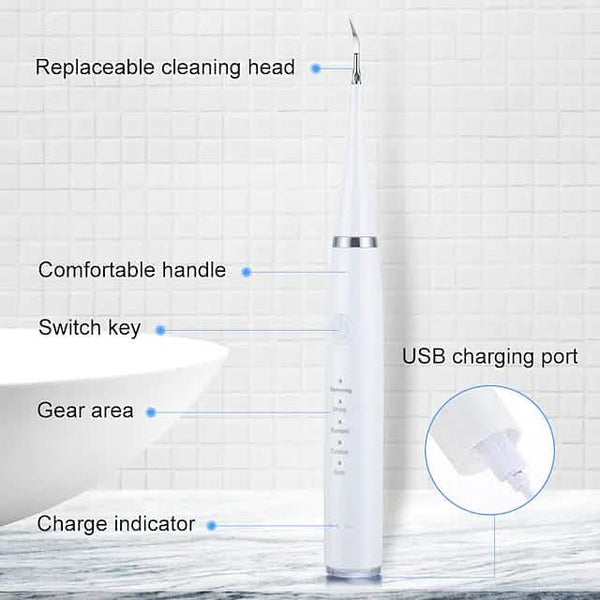 Electric Toothbrush Sonic Dental Scaler Teeth Whitening Kit