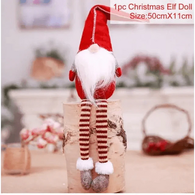 Elegance Christmas Faceless Doll Merry Christmas Decorations For Home Cristmas Ornament New Year Gift