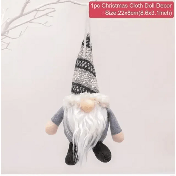 Elegance Christmas Faceless Doll Merry Christmas Decorations For Home Cristmas Ornament New Year Gift