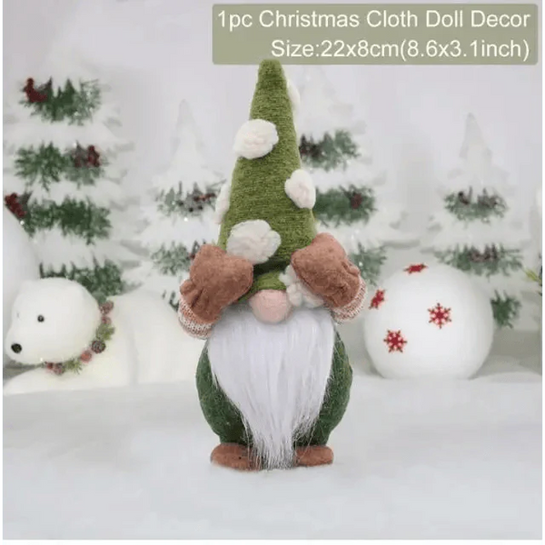 Elegance Christmas Faceless Doll Merry Christmas Decorations For Home Cristmas Ornament New Year Gift