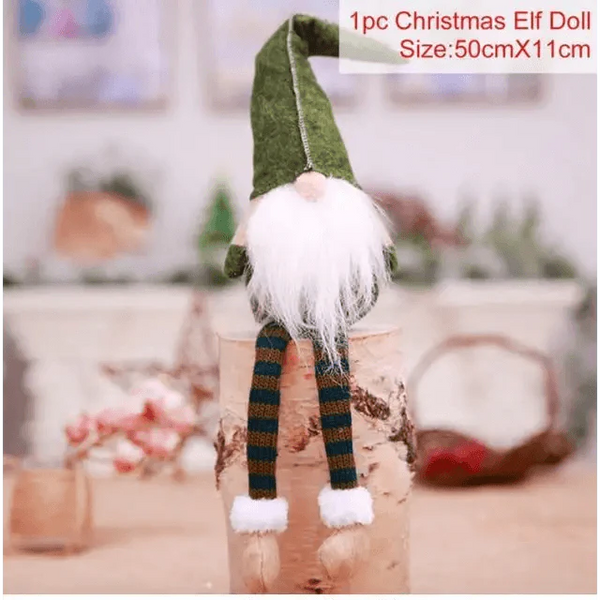 Elegance Christmas Faceless Doll Merry Christmas Decorations For Home Cristmas Ornament New Year Gift