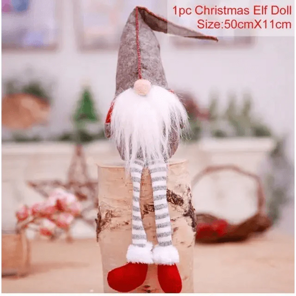 Elegance Christmas Faceless Doll Merry Christmas Decorations For Home Cristmas Ornament New Year Gift