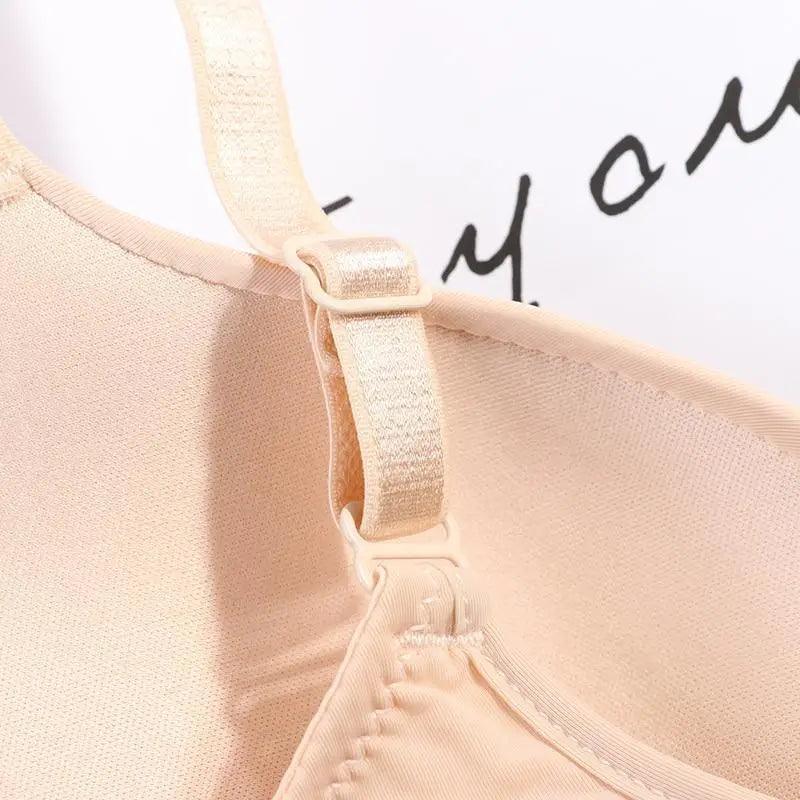 Elegance Seamless Bras for Women Push Up Bras No Wire Brassiere A B Cup Underwear Sexy Bra Three Quarters(3/4 Cup) Bras For Ladies