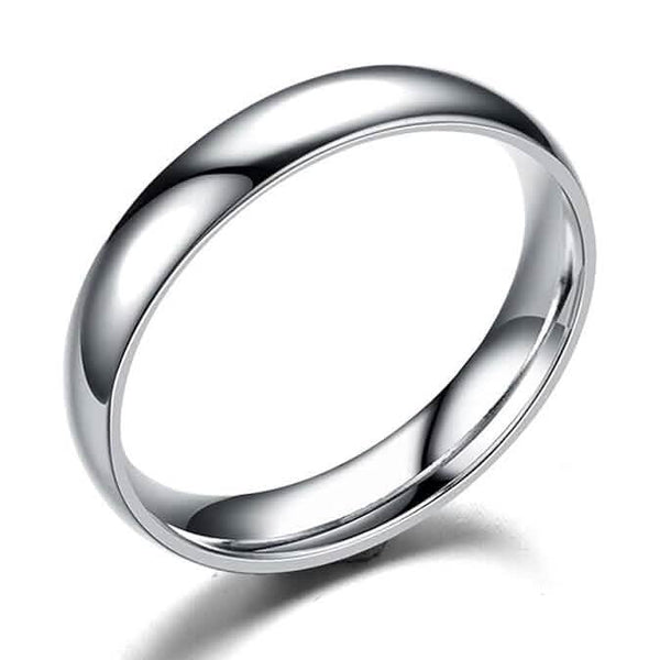 Elegant and Charming S925 Silver Wedding Band Ring
