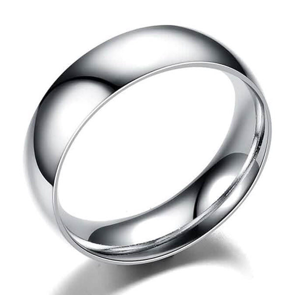 Elegant and Charming S925 Silver Wedding Band Ring