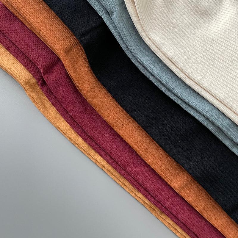 Elegant Blue Yoga Pants High Waisted Gym Leggings Yoga Leggings Seamless Gym Push Up Workout Stretch Fitness Sweatpants Ultra Soft Leggings Tight Sport Women Fitness Seamless Female Legging Tummy Control Running Pants For Training