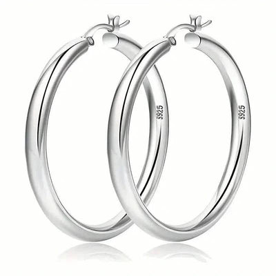 Elegant Daily Wear Round Circle Hoop Earrings