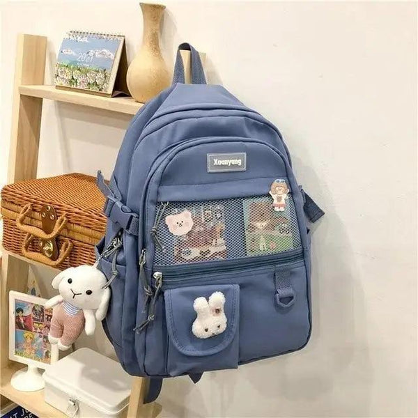 Elegant Female Backpack For Teenager Girls And Women Cute Fashionable Book Schoolbag And Laptop Bag