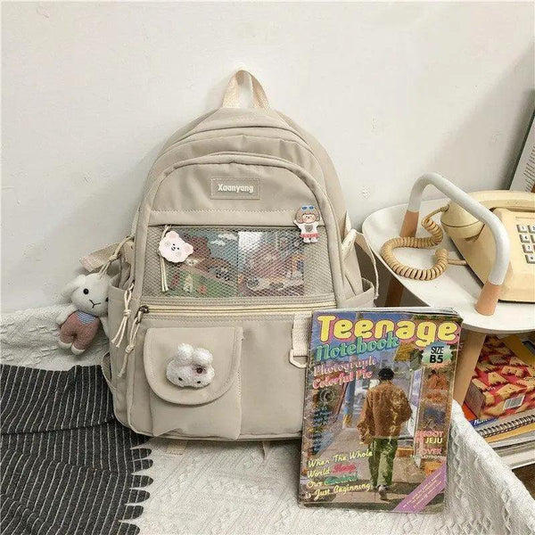 Elegant Female Backpack For Teenager Girls And Women Cute Fashionable Book Schoolbag And Laptop Bag