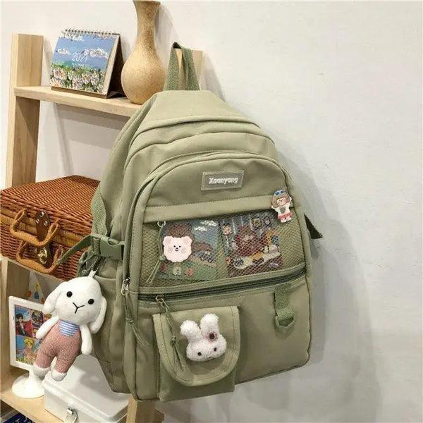 Elegant Female Backpack For Teenager Girls And Women Cute Fashionable Book Schoolbag And Laptop Bag