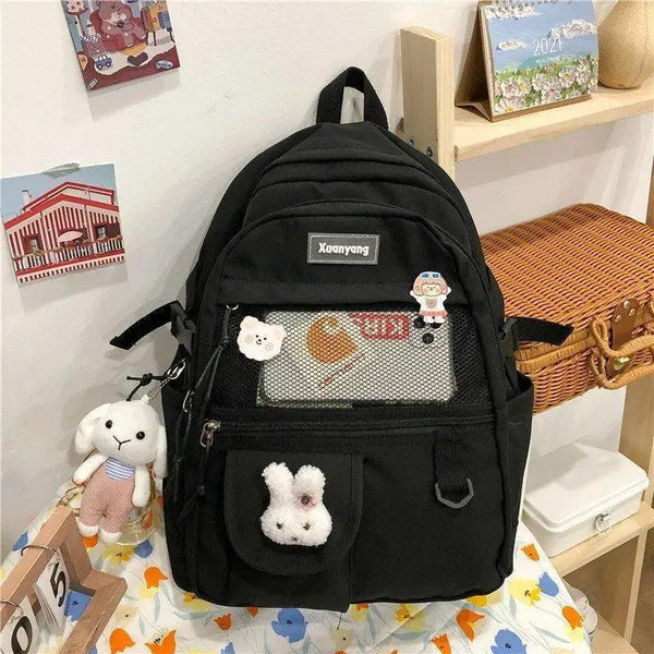Elegant Female Backpack For Teenager Girls And Women Cute Fashionable Book Schoolbag And Laptop Bag