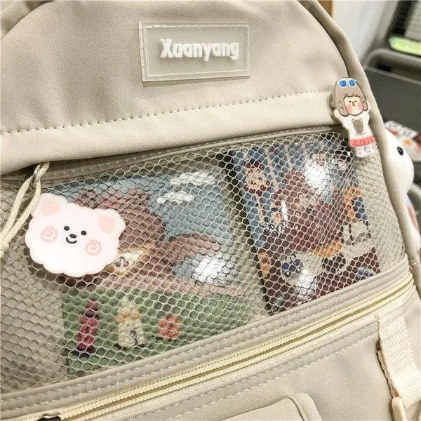 Elegant Female Backpack For Teenager Girls And Women Cute Fashionable Book Schoolbag And Laptop Bag