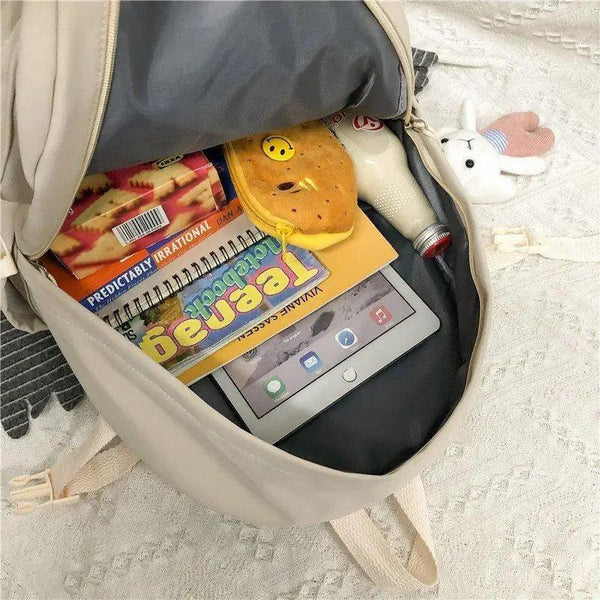 Elegant Female Backpack For Teenager Girls And Women Cute Fashionable Book Schoolbag And Laptop Bag