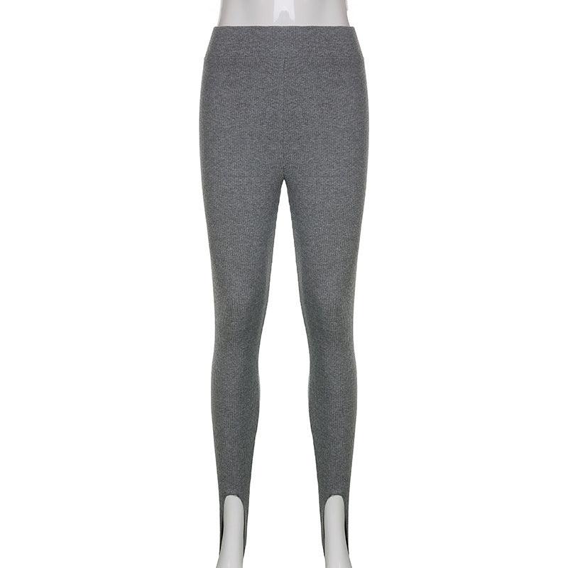 Elegant High Waist Cotton Fitness Basic Pants Casual Spring New Female Skinny Leggings Women Seamless Fitness Leggings Women Seamless Push Up Leggings Workout Pants Breathable Pants