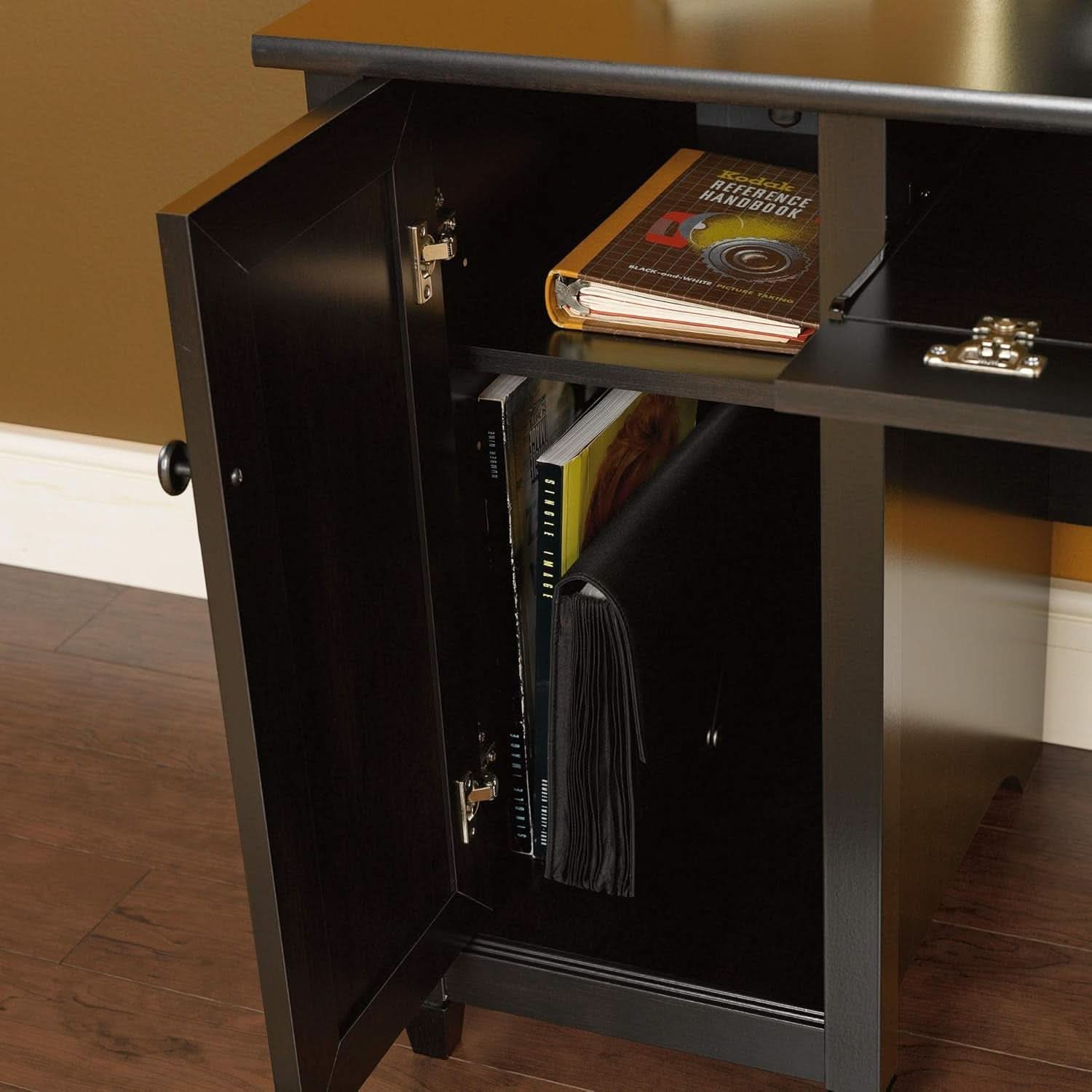 Elegant Home Office Computer Desk with Storage Drawers