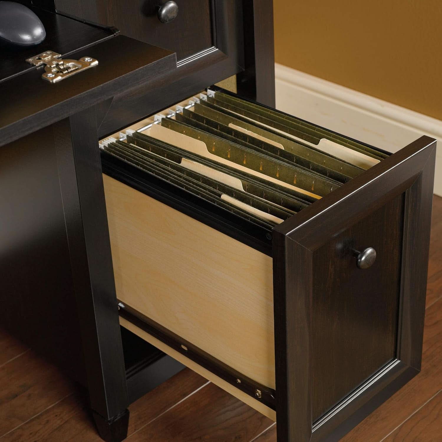 Elegant Home Office Computer Desk with Storage Drawers