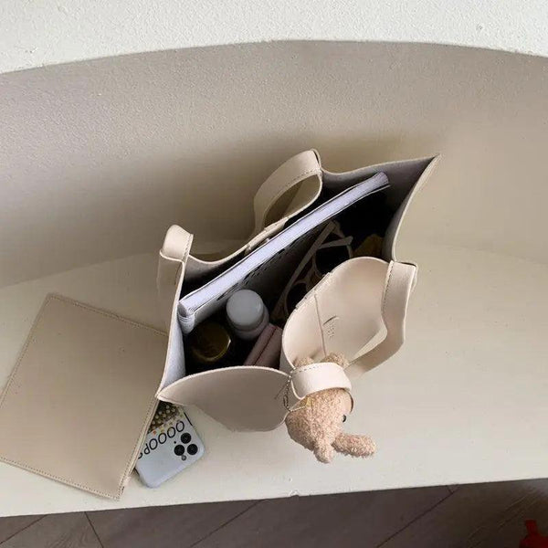 Elegant Ladies 2 piece set / suit Handbag Composite Bag Set Ladies Handbag Large Shoulder Bag Purse Bag Handbag For Females