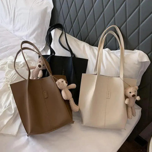 Elegant Ladies 2 piece set / suit Handbag Composite Bag Set Ladies Handbag Large Shoulder Bag Purse Bag Handbag For Females
