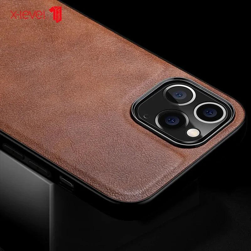Elegant Leather iPhone Shield