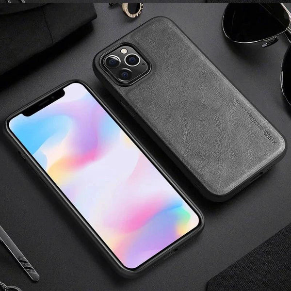Elegant Leather iPhone Shield