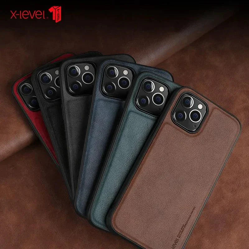 Elegant Leather iPhone Shield