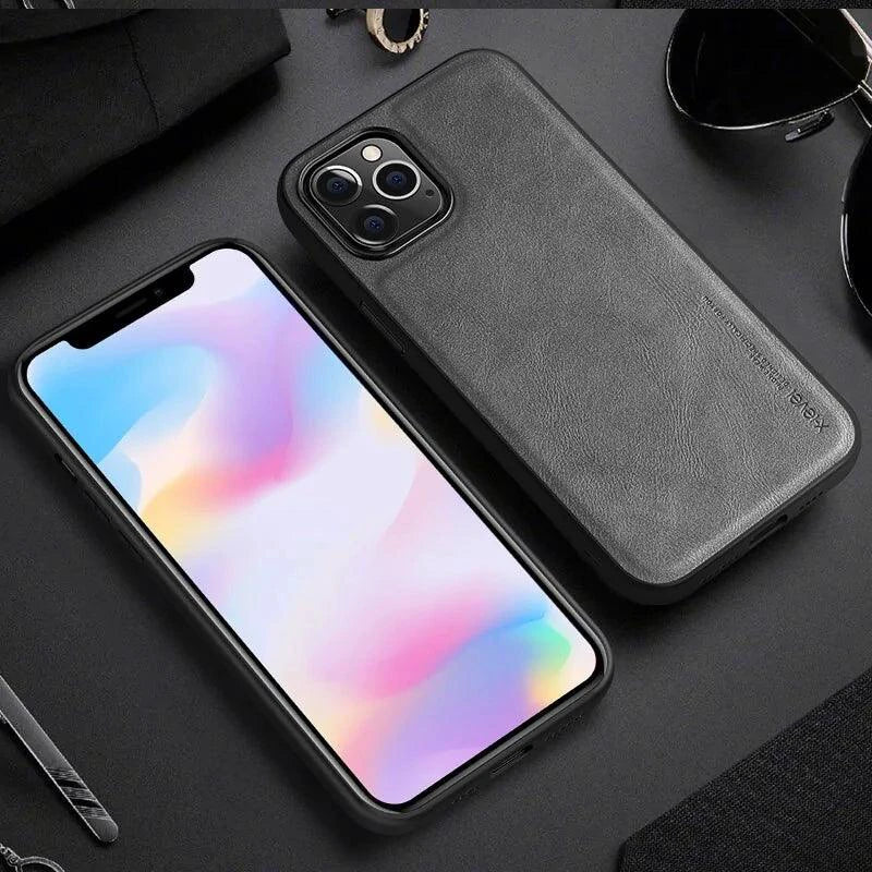 Elegant Leather iPhone Shield
