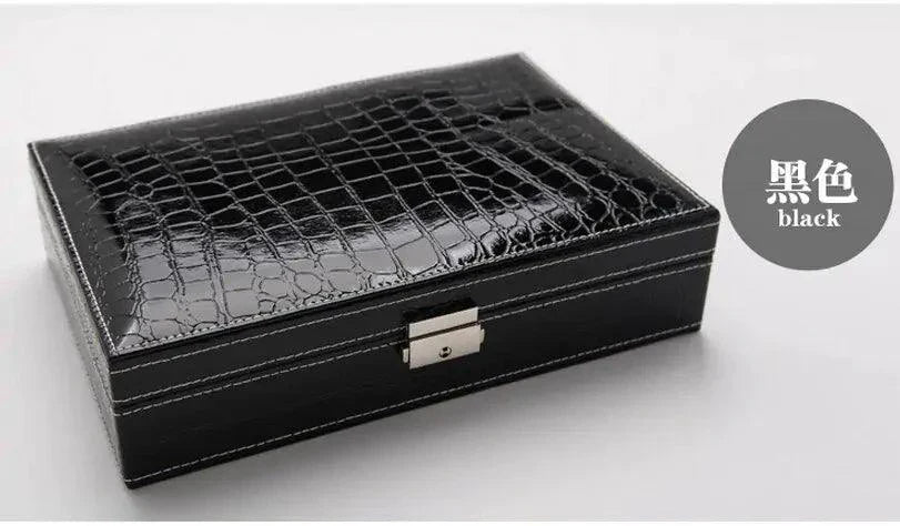 Elegant Leather Vanity Case