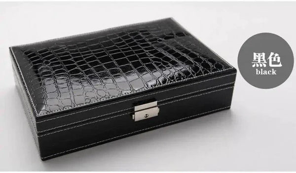 Elegant Leather Vanity Case