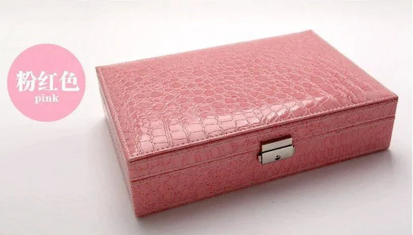 Elegant Leather Vanity Case