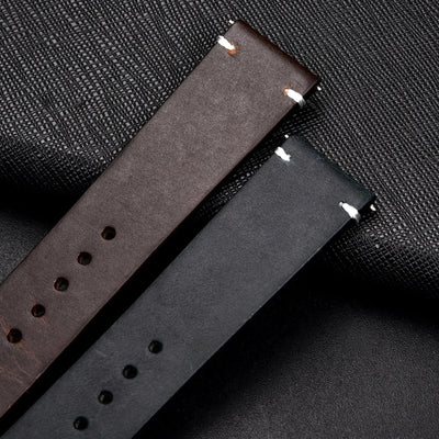 Elegant Leather Watch Band